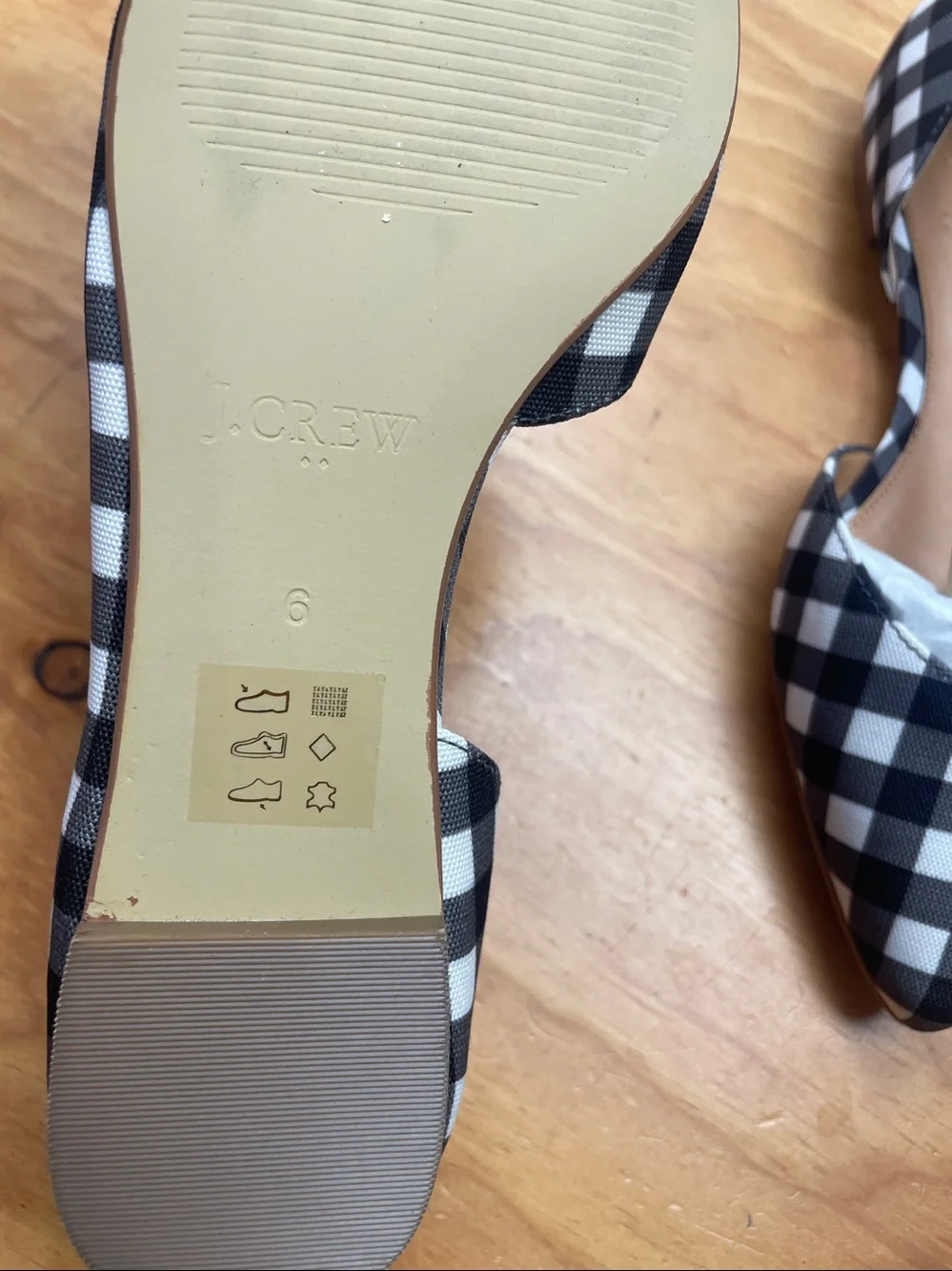 J. Crew size 6 shoes